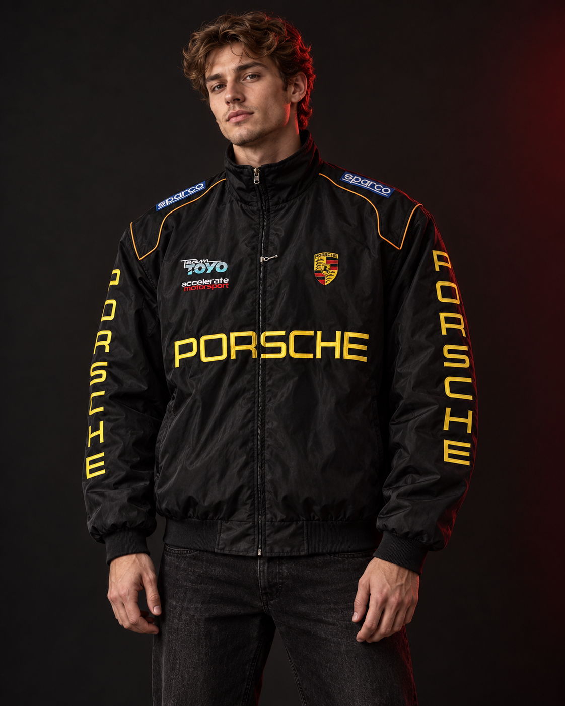 Porsche racing jacket