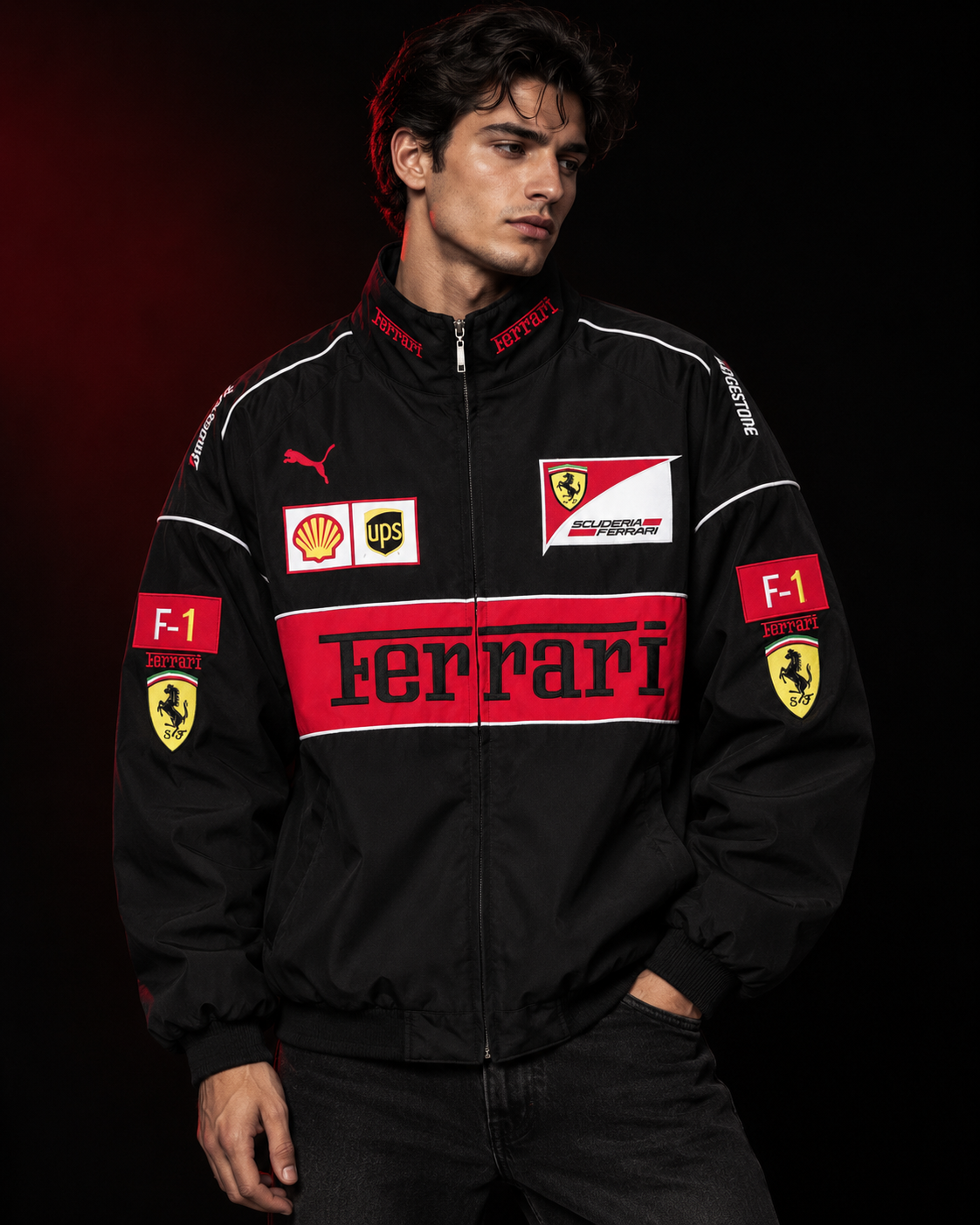 Ferrari racing jacket